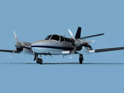 Cessna F406 Caravan II V13 3D model