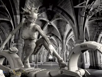 Cyber Gothic 3D print model