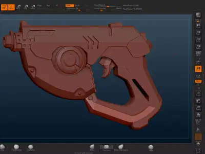 Tracer Gun 3D model