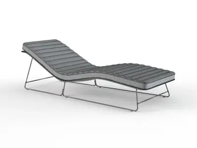 Lounger Fabric 3D model