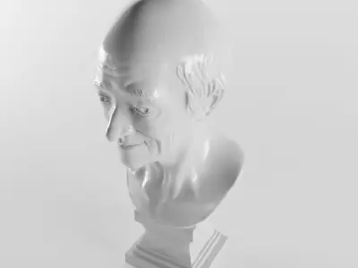 Francois-Marie Arouet Voltaire 3D print model