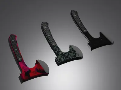 Hiking - Battle Hatchet Free 3D model