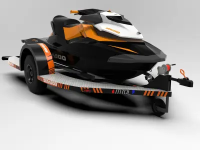 Sea-Doo GTR 215 3D model