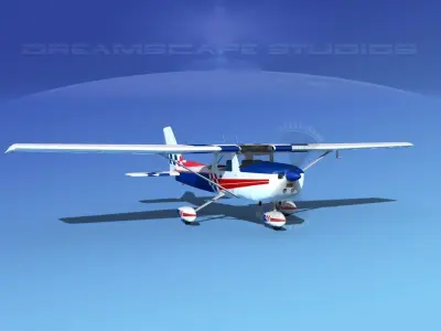 Cessna 150 Aerobat V11 3D model