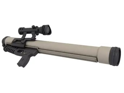 RPO PDM-A Shmel-M Rocket Launcher 3D model