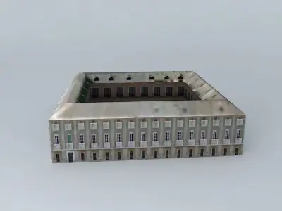 Palace in Aranjuez 3 3D model