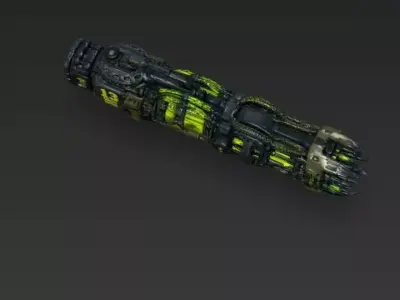 Venom Strike Gun 3D model