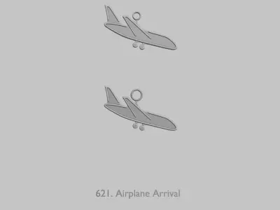 Vehicles Planes and Aircraft Pendant Pack Original Blend 3D print model