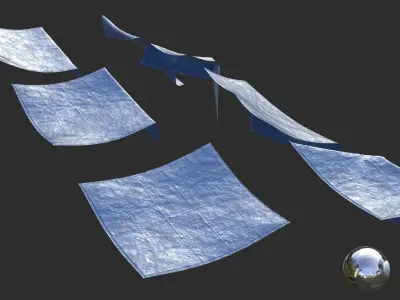 Tarp Assets 03 Low-poly 3D model
