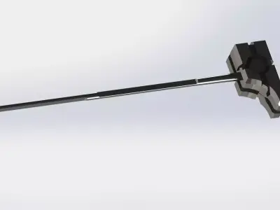 Ronan The Accusers Hammer 3D model