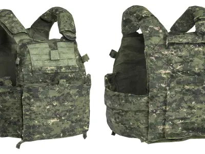 LBT 6094 PLATE CARRIER Low-poly 3D model