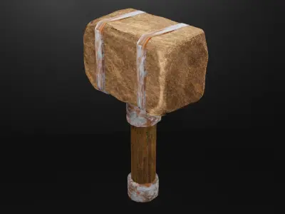 4 Models from ancient times 3D model