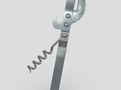 Can Opener 2 Low-poly 3D model