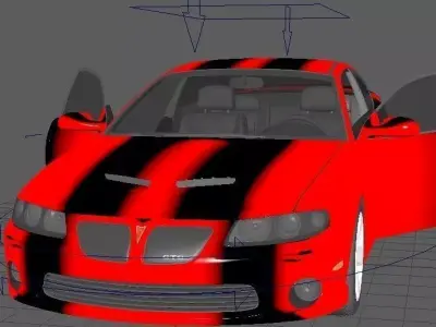 car rig model Free low-poly 3D model