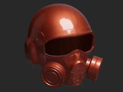 Stalker Helmet 3D print model