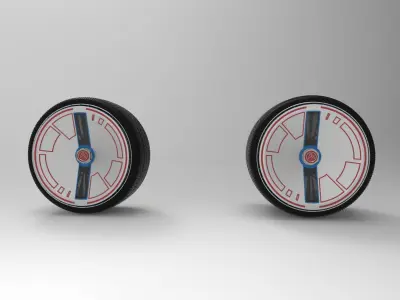 turboFan DinaGo rim kit 3D model