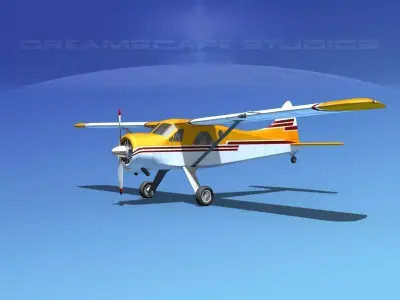 Dehaviland DH-2 Beaver SL12 3D model