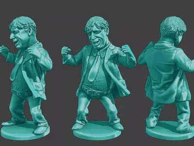 Boris Johnson Dance Meme 3D print model