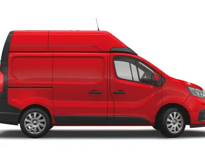 Renault Trafic Van L1H2 2021 3D model