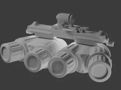 night vision goggles Low-poly 3D model buy