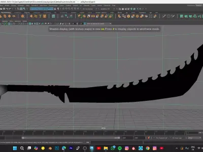 Devastator sword model Low-poly 3D model