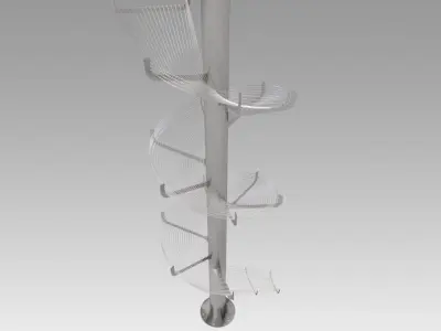 Gravitational descent 3D model