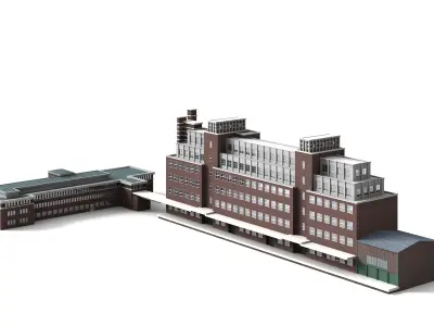 Peter Behrens Building 3D model