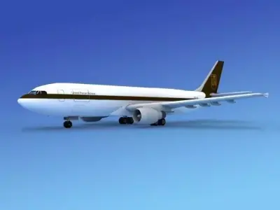Airbus A300 UPS 2 3D model