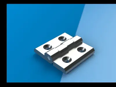 270 Degree Hinges 3D model