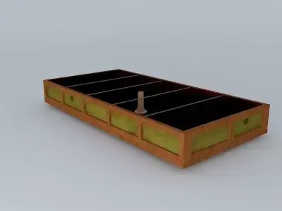 System Aquaponico 07 Aquaponics Growing Beira Mar Pool Plywood 3D model