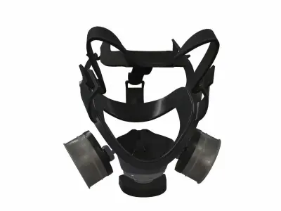 Gas Mask 05 3D model