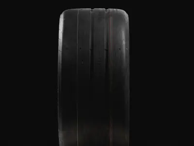 MAXXIS Victra RC-1 Tire Real World Details 3D model