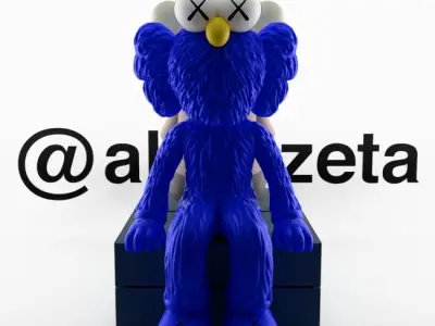 Kaws BFF Seeing x Companion Watching for Print 3D print model