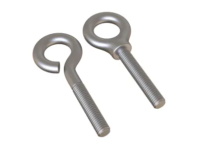 Eye bolts 3D Model 3D model