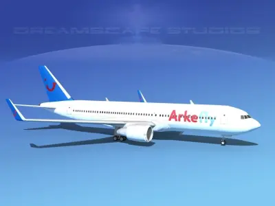 Boeing 767-300 Arkfly 3D model