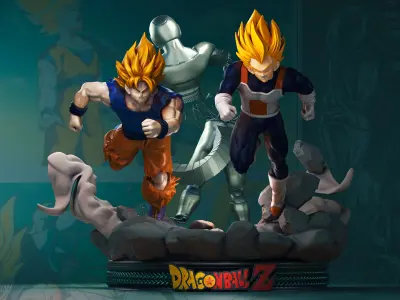 dbz metal cooler 3D print model