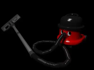 commercial vacuum cleaner 3D model