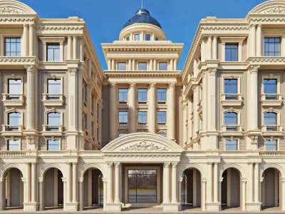 Commercial building 2 3D model