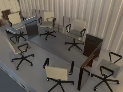 Office Chair Free low-poly 3D model shop