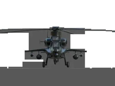 3D model CAIC Z-10 Fiery Thunderbolt 3D model