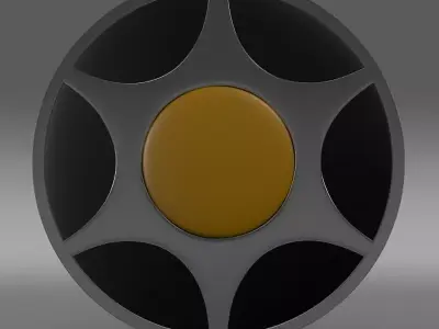 Marcopolo Logo 3D model