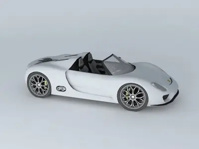 Porsche 918 Spyder Concept 2010 Free 3D model