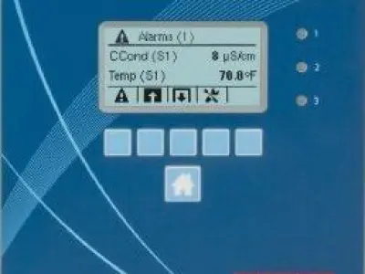 Walchem W100 conductivity pH ORP Disinfection controller 3D model