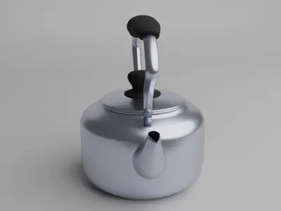 kettle tea - tea Free 3D model