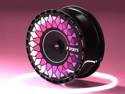 Turbofan Wheels 3D model