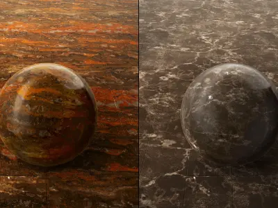 PBR Colored Marble Part 1 Texture