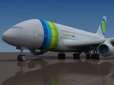 Transavia Airlines Dutch 3D model