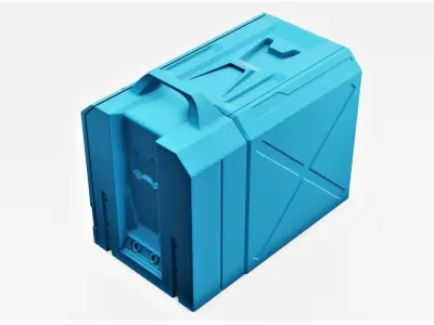 SCI-Fi Futuristic Computer Free 3D model