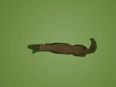 Low Poly Horse Free low-poly 3D model