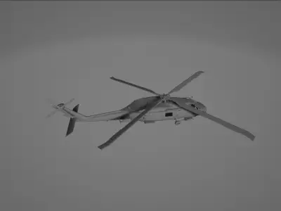 Sikorsky SH-60 Helicopter 3D model